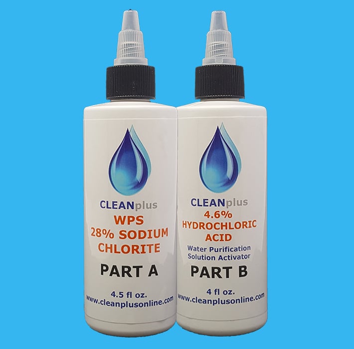 WPS KIT Water Purification Sodium Chlorite 25% & HCL 4% 125 ml – AllOne  Wellness